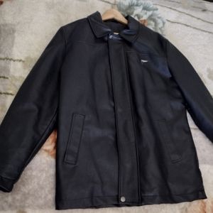 Leather Jacket 3 Quarter Zip